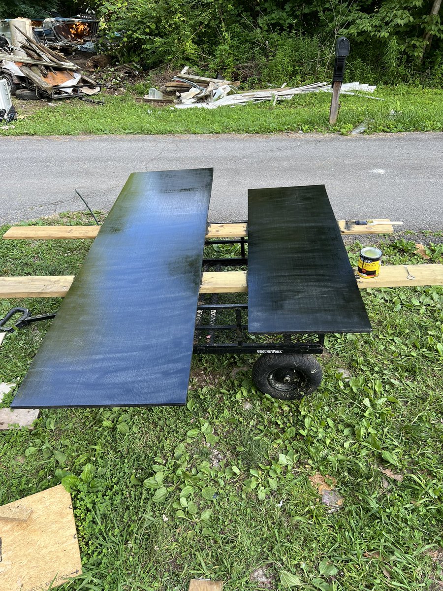 new desk in the new house coming together 🤘🏽