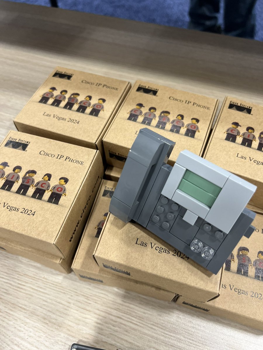 I travel all the way to Vegas for <a href="/CiscoLive/">CiscoLive</a> and still end up buying #Legos… Thanks a lot <a href="/CiscoStore/">Cisco Store</a>!!! #CiscoLive