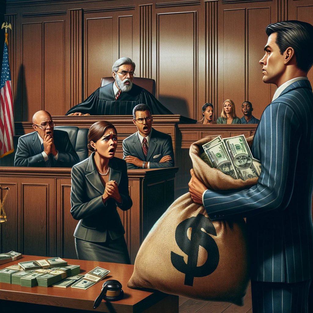simonateba's tweet photo. The JUSTICE SYSTEM IN CRISIS - THIS IS NOT FROM A MOB MOVIE: MINNEAPOLIS: A juror in a major fraud trial has just been dismissed after disclosing she received a bag with $120,000 cash to vote for the acquittal of seven defendants charged with embezzling over $40 million from a pandemic-era child nutrition program. Assistant U.S. Attorney Joseph Thompson condemned the bribe as “outrageous” and likened it to scenes from mob movies.

NOTE: The 23-year-old juror said she immediately turned over the bag of cash to police, adding that a woman left it with her father-in-law Sunday with the message that she’d get another bag of cash if she voted to acquit, according to a report in the Minneapolis Star Tribune.

NOTE: ABC News writes, “These seven are the first of 70 defendants expected to go to trial in a conspiracy that cost taxpayers $250 million. Eighteen others have pleaded guilty, and authorities said they recovered about $50 million in one of the nation's largest pandemic-related fraud cases. Prosecutors say just a fraction of the money went to feed low-income kids, while the rest was spent on luxury cars, jewelry, travel and property.”