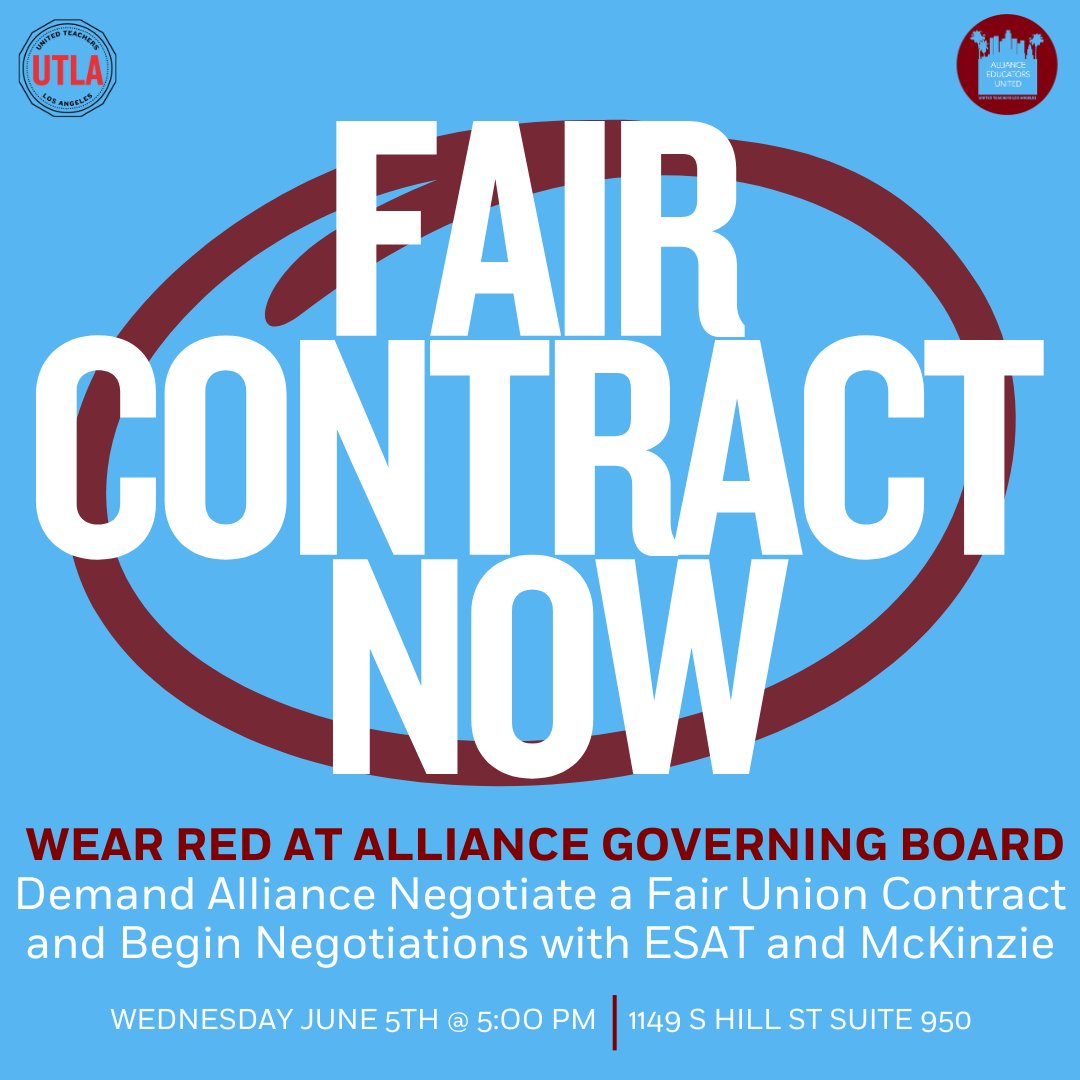 Alliance Educators United tweet media