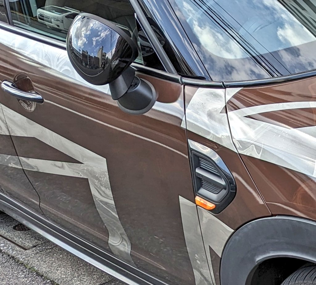 cabana_official's tweet image. 久しぶりのカバナ号F60🚘
ピカピカに磨いてもらって、朝日を浴びて、オリジナルフルラッピングが際立ちます!
#カバナ
#カバナラッピング
#f60
#miniクラブマン
#ユニオンジャック
#ルーフラッピング