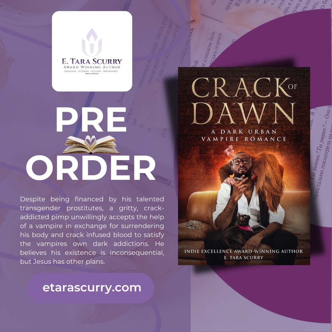 🌅 Exciting News!

I’m thrilled to announce that my upcoming book, "Crack of Dawn," is now available for pre-order! 📚✨

Don’t miss out – be among the first to get your copy!

🔗 Pre-order now: payhip.com/ETaraScurry