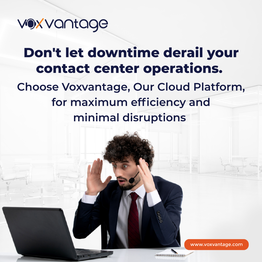 Voxtronsolution's tweet image. Choose Voxvantage, our Cloud Platform, to maximize efficiency and minimize disruptions in contact center operations. Contact us today for more details! 

#trustedcloudplatform #contactcenterefficiency #voxvantage #Voxtron #cloudplatform #contactcenter #UAE #Dubai #GCC