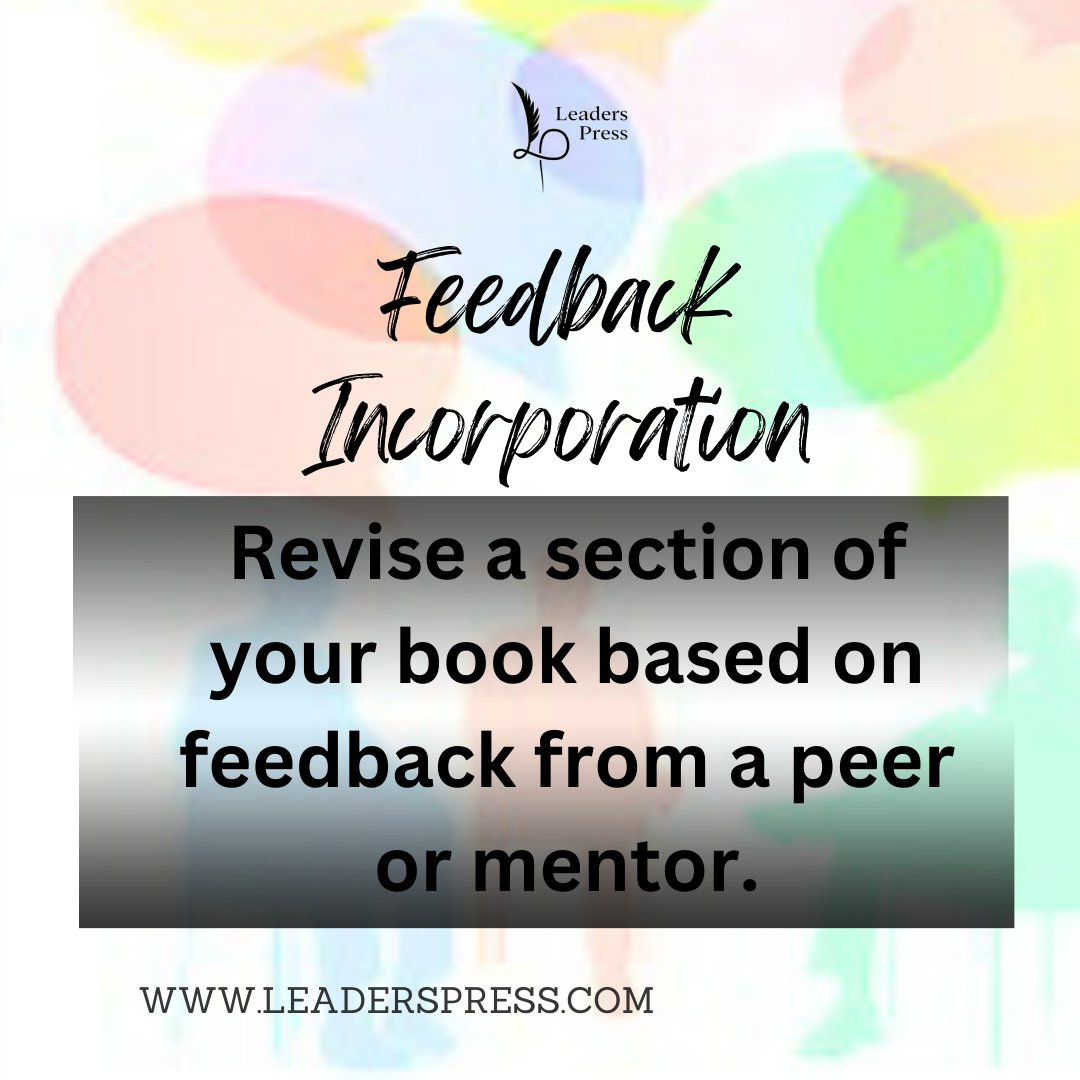 LeadersPress's tweet image. Mindset Monday - Writing Exercise : Revision Techniques

Revision techniques are essential for refining your writing and ensuring clarity, coherence, and engagement.

#EditingTips #WritingRevision #Proofreading #EditingProcess #WritingTips #ContentEditing #ReviseAndEdit