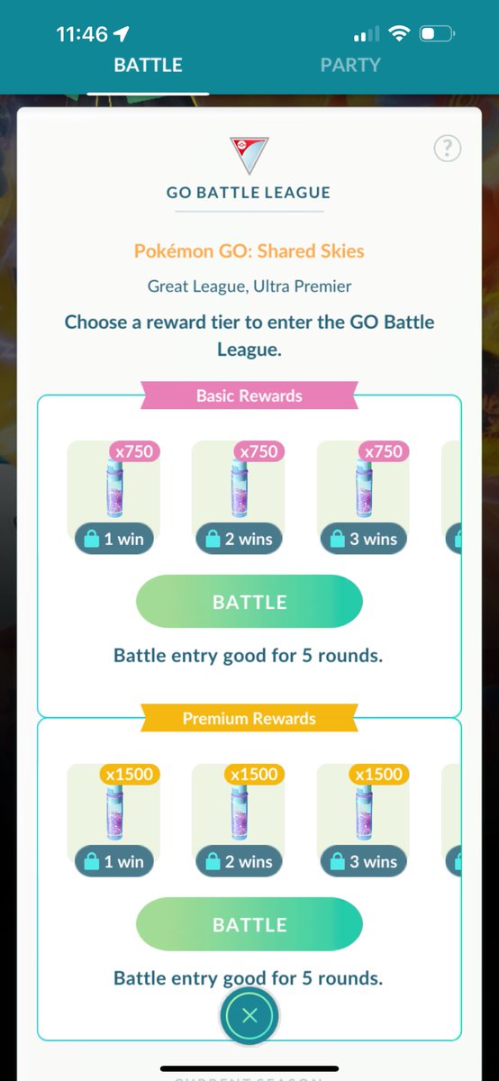 josephcup18's tweet image. #PokémonGO #OpenGreatLeague. #NeverGiveUp.  This was a hard end.