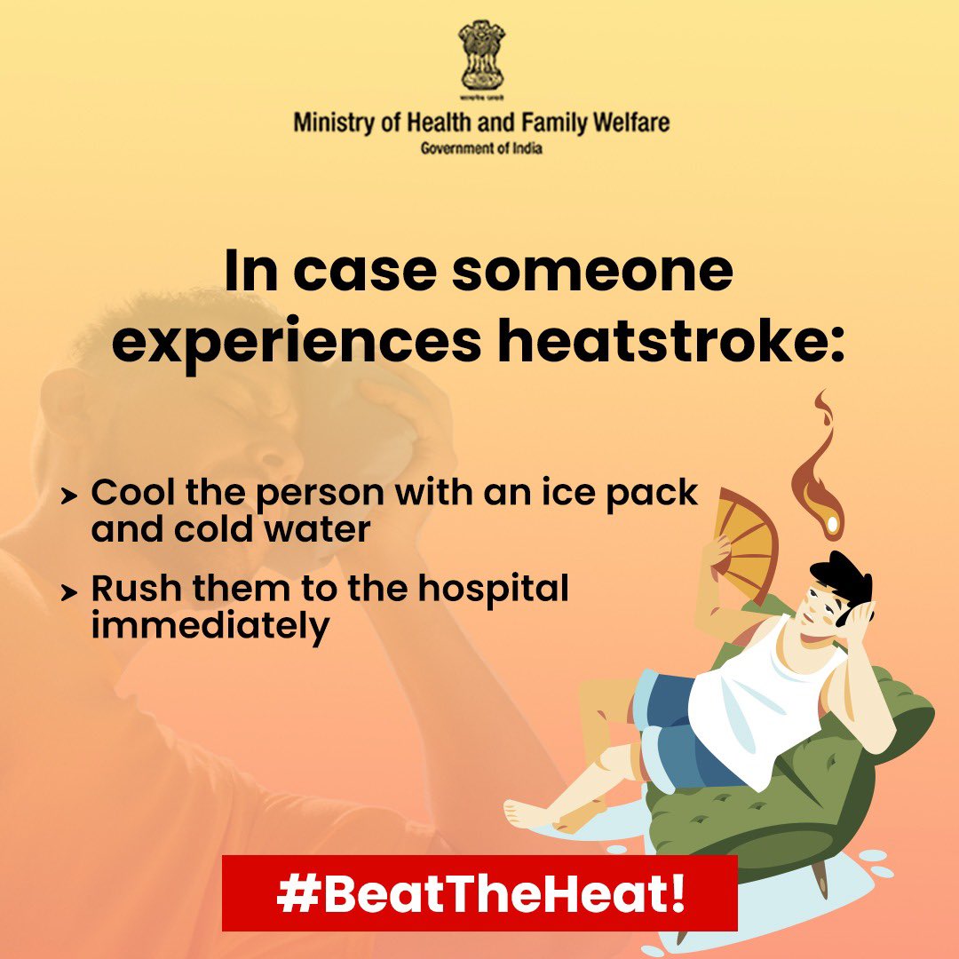 Stay cool, stay safe! Follow these tips to protect yourself from heatstroke. . . #BeatTheHeat