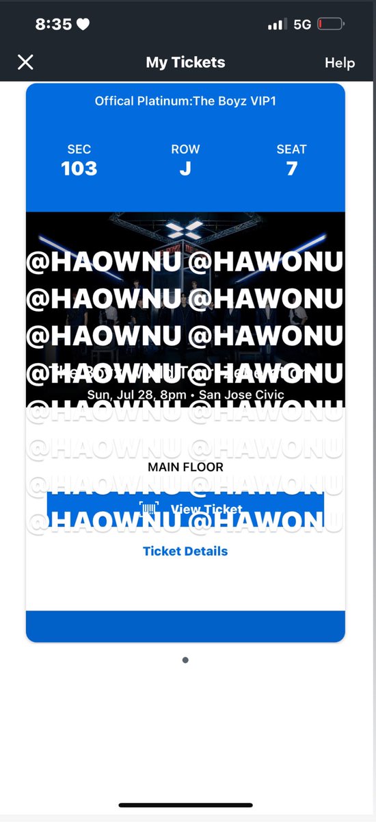 tiy0mi's tweet photo. ‼️WTS‼️1 VIP1 ticket to tbz in san jose on july 28th! it’s official platinum but i’m selling for fv ($260) bc i need it gone

- can provide any proof 
- paypal f&amp;f (g&amp;s okay but you have to cover the fee)
- dm with inquiries and questions 💌
#THEBOYZ #TBZ #더보이즈 #ZENERATION2 https://t.co/RYFwKaCTkX
