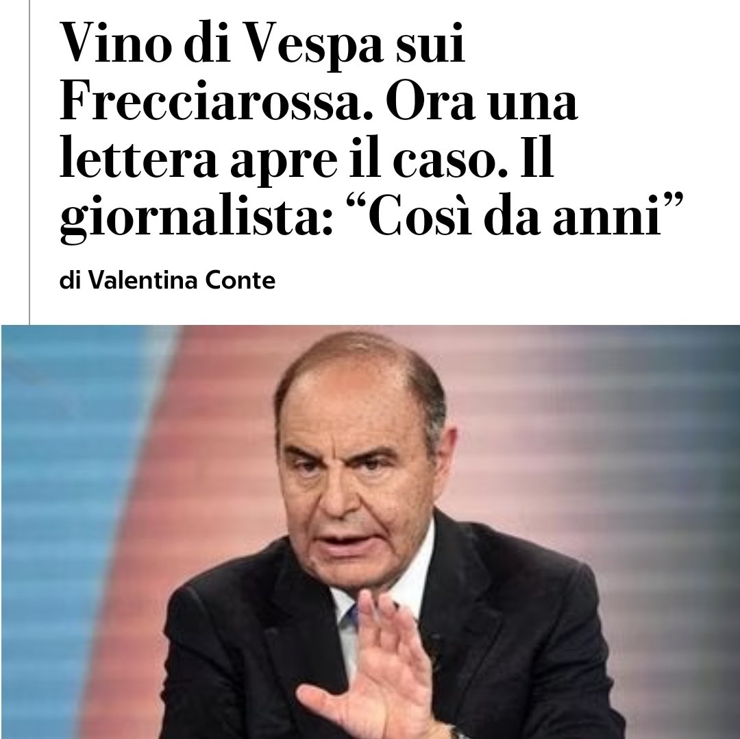 Bruno #Vespa: “Se fossi stato di sinistra, la mia carriera sarebbe stata più agevole'

Porello