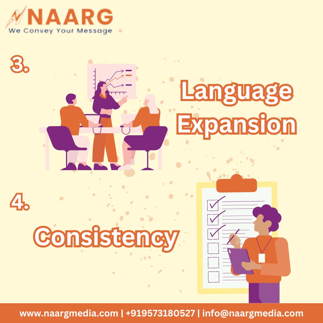 NaargMedia's tweet photo. Uncover the transformative power of AI in translation and localization!
Reach us at info@naargmedia.com to know more.
#qualityservices #bestpractices #translation #userexperience #localization #CulturalBridges #Language #translationproblems #naargmedia #solutions https://t.co/oAx1efPaLQ