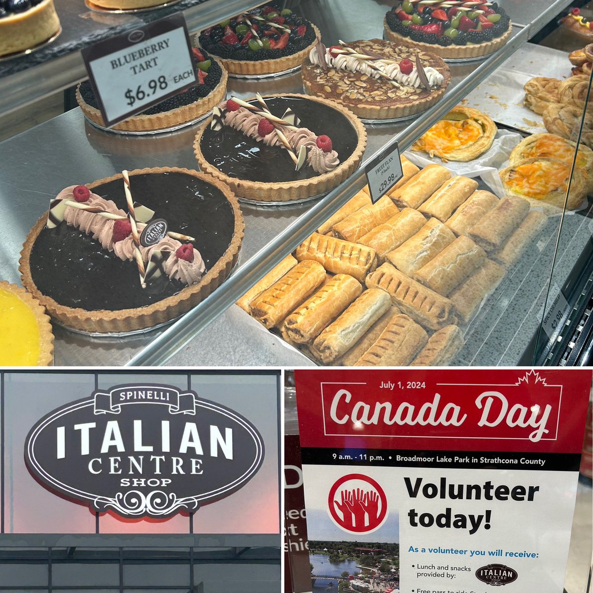 I’ll take one of everything . . . Shout out to Italian 🇮🇹 Centre <a href="/ItalianCentre/">Italian Centre Shop</a> for helping sponsor Canada 🍁 Day in #StrathconaCounty #SherwoodPark. 
Volunteer/plan to attend at:

strathcona.ca/council-county…