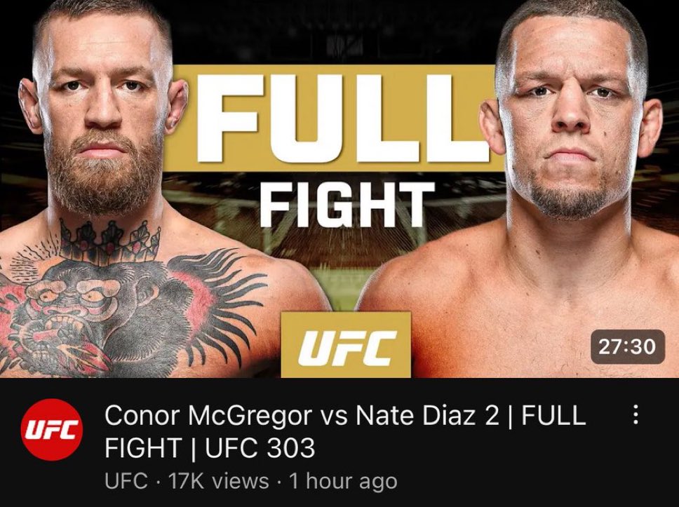 CasualMMAinc's tweet photo. The UFC posted this fight this morning and has since deleted it

McGregor vs. Chandler is most likely off https://t.co/EnYaZsMuyL