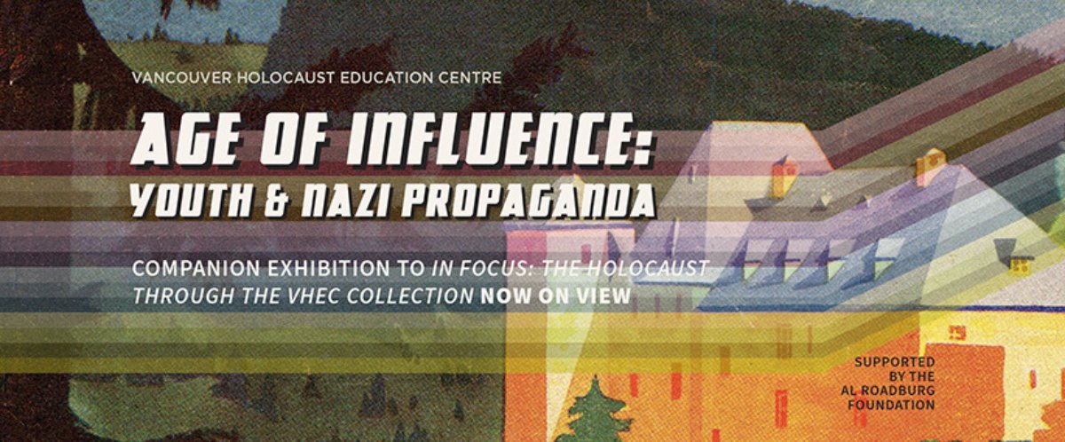 argyleschool's tweet photo. Histoire 12 students had a memorable trip to the Vancouver Holocaust Education Centre participating in the Age of Influence exhibition tour. Students were challenged to look critically at the messages &amp; techniques used by Nazi propagandists to influence youth. @NVSD44 TY @theVHEC https://t.co/GBk4MfJ12I