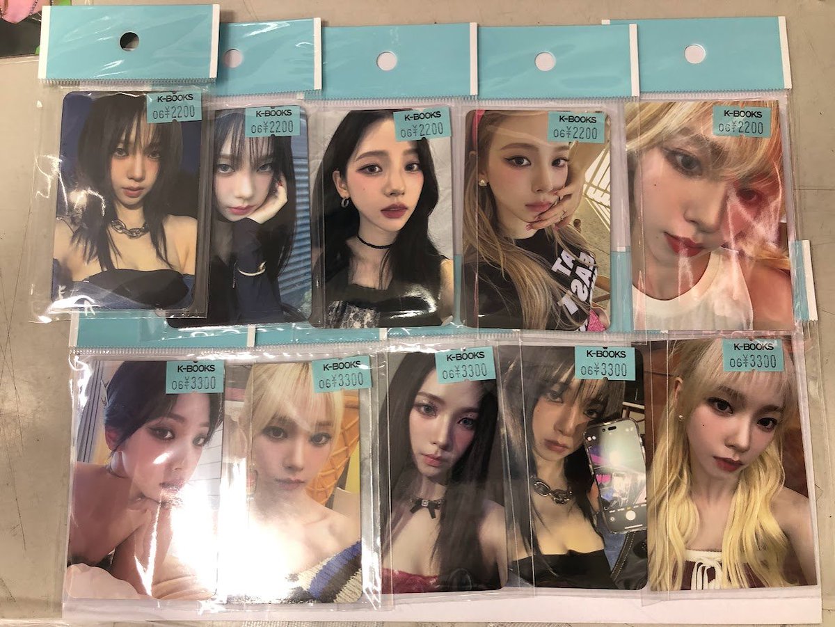 ?aespa #aespa? #KARINA の各種特典トレカや、 その他入荷の少ない 