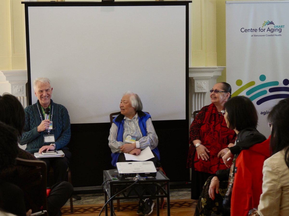 Centre for Aging SMART (@aging_smart) on Twitter photo Day 1 <a href="/CIHR_IA/">CIHR Institute of Aging</a> #SPA2024 - Today, Elder Glida Morgan, Lily Wong, <a href="/JimMannBC/">Jim Mann, LL.D.🍁</a> shared their experiences working with researchers and clinicians in aging research at the Perspectives from Persons with Lived Experience Panel. Thank you panelists!
<a href="/UBC/">University of British Columbia</a> <a href="/Aging_SMART/">Centre for Aging SMART</a> @UBC_CogMobLab Day 1 <a href="/CIHR_IA/">CIHR Institute of Aging</a> #SPA2024 - Today, Elder Glida Morgan, Lily Wong, <a href="/JimMannBC/">Jim Mann, LL.D.🍁</a> shared their experiences working with researchers and clinicians in aging research at the Perspectives from Persons with Lived Experience Panel. Thank you panelists!
<a href="/UBC/">University of British Columbia</a> <a href="/Aging_SMART/">Centre for Aging SMART</a> @UBC_CogMobLab