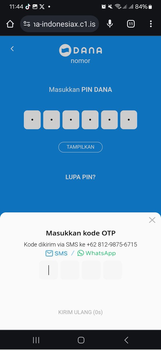 sazte's tweet photo. Gimana nih? @danawallet akun saya sudah 2 hari kena proteksi, sampai hari ini belum dibalikin! Udah chat di twitter di wa juga tapi masih gada kejelasan! Masa saya disuruh isi saldo dulu sebanyak 500.000 baru mau dikembaliin? Tolong dong nih DANA gimana sih? @danawallet https://t.co/ZwwL15eHcU