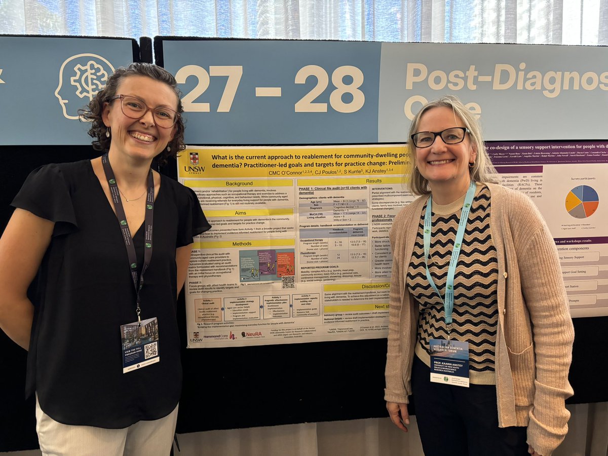 Claire MC O'Connor (@clairemoconnor1) on Twitter photo Happy to present some preliminary work exploring #reablement / #rehabilitation for people with #dementia in the community #ADRF2024 <a href="/kaarin_anstey/">k.anstey@unsw.edu.au</a> <a href="/DementiaCRC/">Dementia Centre for Research Collaboration (DCRC)</a> <a href="/UNSWScience/">UNSW Science</a> <a href="/neuraustralia/">NeuRA (Neuroscience Research Australia)</a> <a href="/HammondCare/">HammondCare</a> Happy to present some preliminary work exploring #reablement / #rehabilitation for people with #dementia in the community #ADRF2024 <a href="/kaarin_anstey/">k.anstey@unsw.edu.au</a> <a href="/DementiaCRC/">Dementia Centre for Research Collaboration (DCRC)</a> <a href="/UNSWScience/">UNSW Science</a> <a href="/neuraustralia/">NeuRA (Neuroscience Research Australia)</a> <a href="/HammondCare/">HammondCare</a>