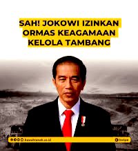 Ijin pengelolaan tambang oleh ormas , oligarki dll ,telah bertentangan dengan Pasal33 Ayat 3 UUD 1945:”Bumi dan air &amp;kekayaan alam yang terkandung di dalamnya dikuasai oleh negara dan digunakan untuk sebesar-besar kemakmuran rakyat.”

Negara lah yg seharus nya kuasai semua SDA