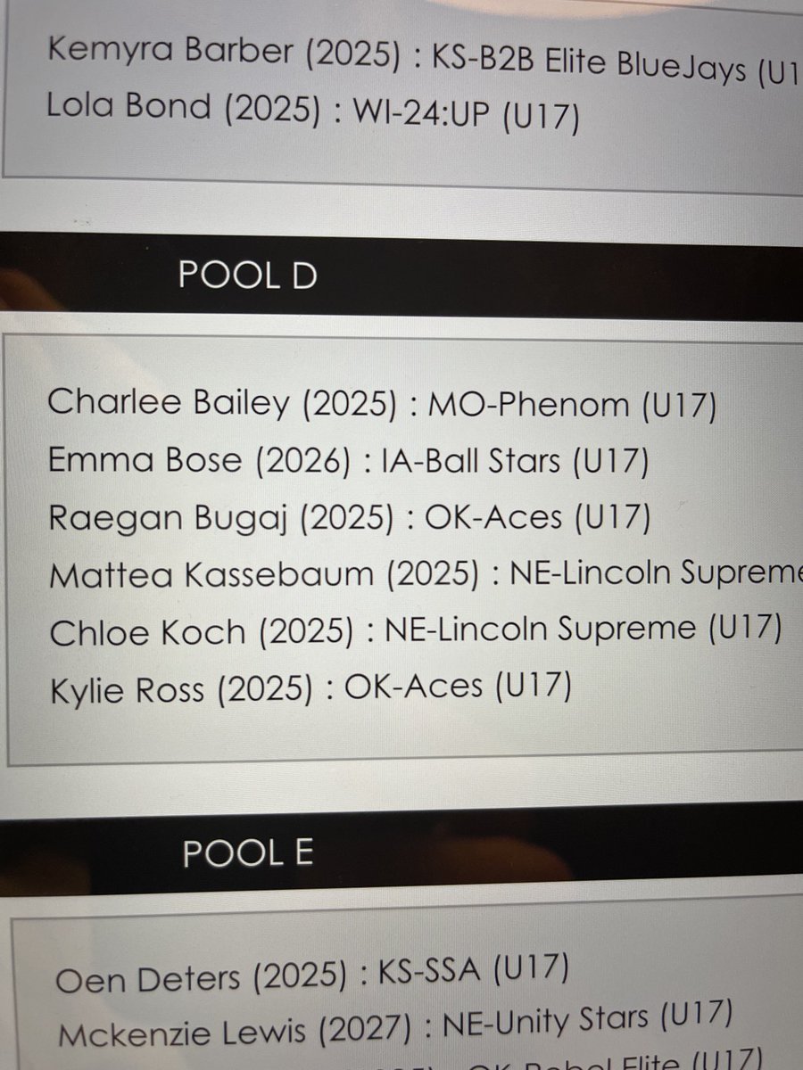 dbaggs3's tweet photo. @CharleeBailey4 was on fire this weekend at ⁦@USJN⁩ Battle at the Border! Congrats on making the allstar team for our pool! ⁦@MissouriPhenom⁩ 🪣 🏀🔥 https://t.co/iXdU7PxeXr