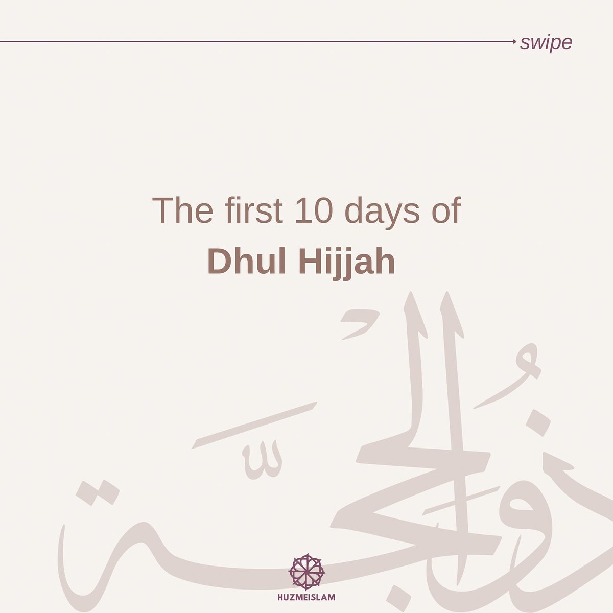 Cool_Ustaz's tweet image. ●》The First 10 Days Of Dhul Hijjah. 🌙🌔

●》Must Read 📚