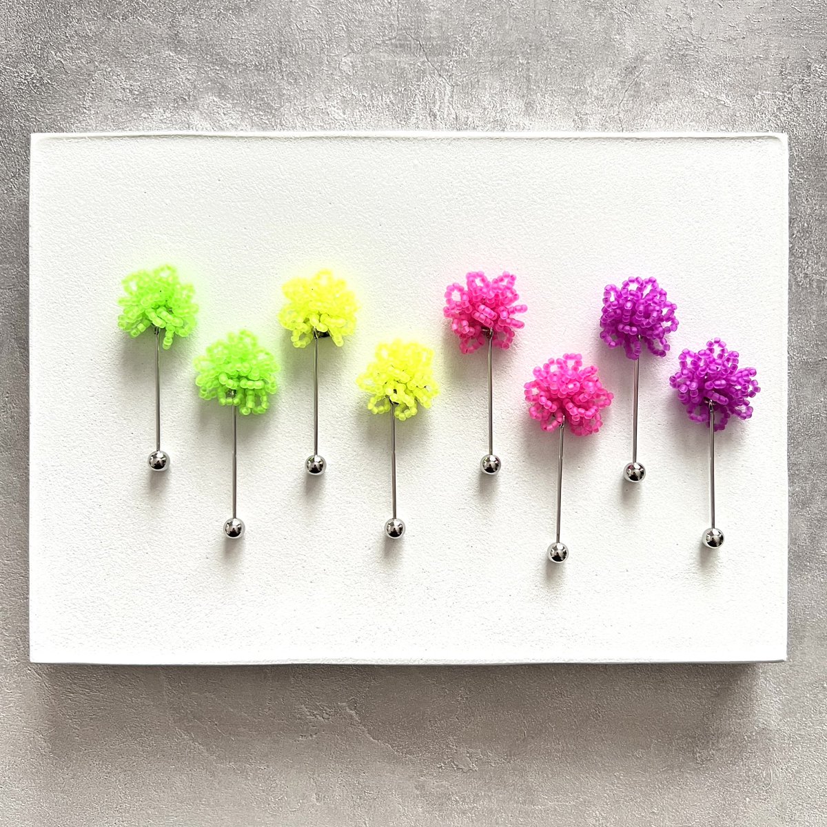 ネオンカラー祭

#ハンドメイドアクセサリー
#ハンドメイド
#ネオンカラー