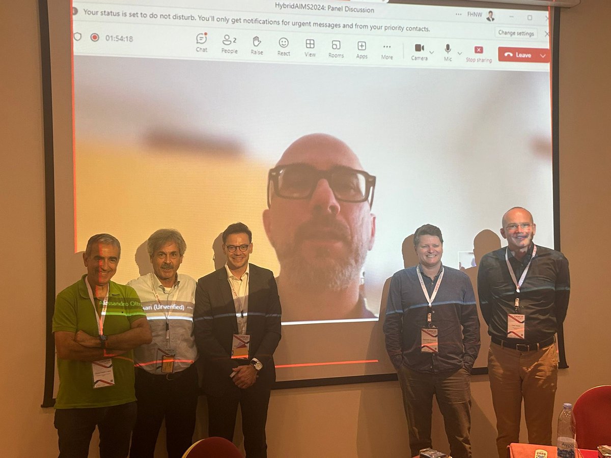 A #HybridPanel at #HybridAIMS2024!
Dealing with the convergence of #EnterpriseModelling and #HybridArtificialIntelligence with seasoned researchers from academia and industry