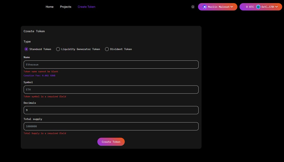 MerlinElixir's tweet photo. Testing underway, we are almost finished on our update that will allow any degen to launch their own token in 5 steps! #MerlinChain #merlin #MerlinLaunchpad $ELXR

$ELXR token holders will benefit from the update 🤫 https://t.co/vKNaVSwaeM