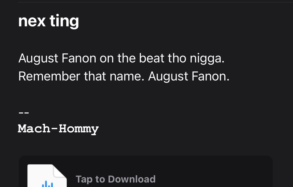 AndrewDiezel's tweet photo. @Crate808 @AugustFanon @freemusicempire @rapmusicplugpod Real ones know!! @AugustFanon https://t.co/8dF0OjEyHn