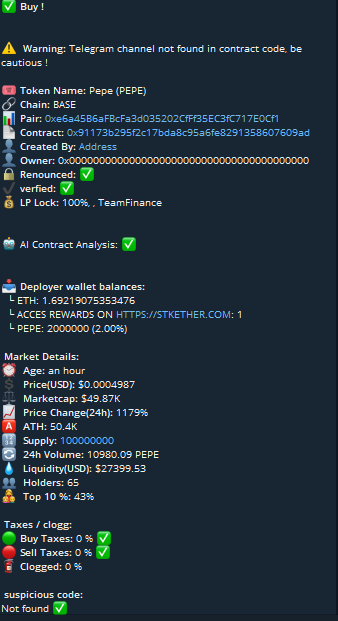 locker_base's tweet photo. 🚨An other x10 in premium channel 🚀🚀🚀

#base #baseseason #eth https://t.co/I1BRVp6yEG