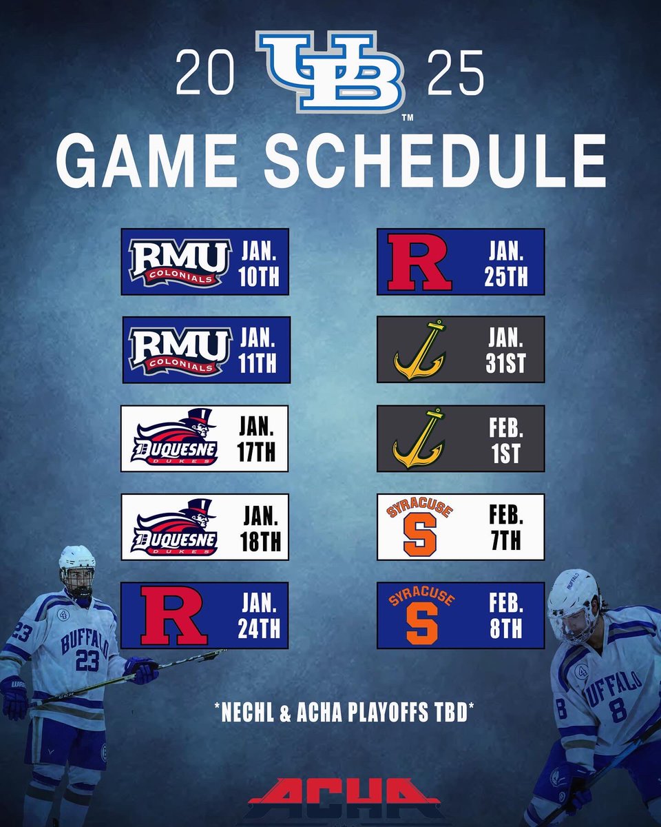 2024-2025 Game Schedule
Make sure to follow our page this season for any and all updates! Go Bulls!