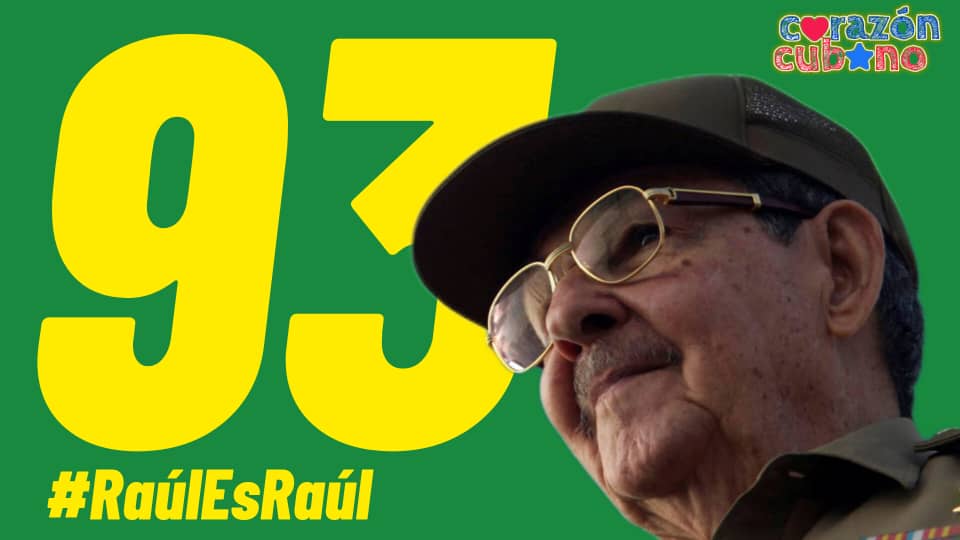 Muchas felicidades en su cumpleaño al general de ejército su ejemplo, fidelidad y abnegación nos acompañan en los retos contemporáneos.
#Cuba
#RaúlEsRaúl
#UnidosPorCuba