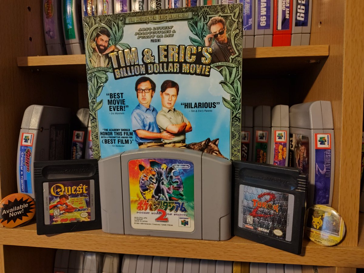 Quest 64 Official (@quest64official) on Twitter photo 🎉 QUESTIVERSARY GIVEAWAY TIME🎉
4 huge prize packs from:
<a href="/JoypadLadShop/">JoypadLad.com X SuperStickerClub.com</a>
<a href="/syncoplay/">🕹️ Syncoplay Retro Gaming 🎮</a>
<a href="/Quest64Official/">Quest 64 Official</a>
All items are things John Tesh hates!
(Item info below!)
3 winners chosen 🍀
To enter:
🔁❤️Retweet & Like This Post
➕Follow Our Accounts
🏷️Tag A Friend
Ends 6/10 !!!! 🎉 QUESTIVERSARY GIVEAWAY TIME🎉
4 huge prize packs from:
<a href="/JoypadLadShop/">JoypadLad.com X SuperStickerClub.com</a>
<a href="/syncoplay/">🕹️ Syncoplay Retro Gaming 🎮</a>
<a href="/Quest64Official/">Quest 64 Official</a>
All items are things John Tesh hates!
(Item info below!)
3 winners chosen 🍀
To enter:
🔁❤️Retweet & Like This Post
➕Follow Our Accounts
🏷️Tag A Friend
Ends 6/10 !!!!