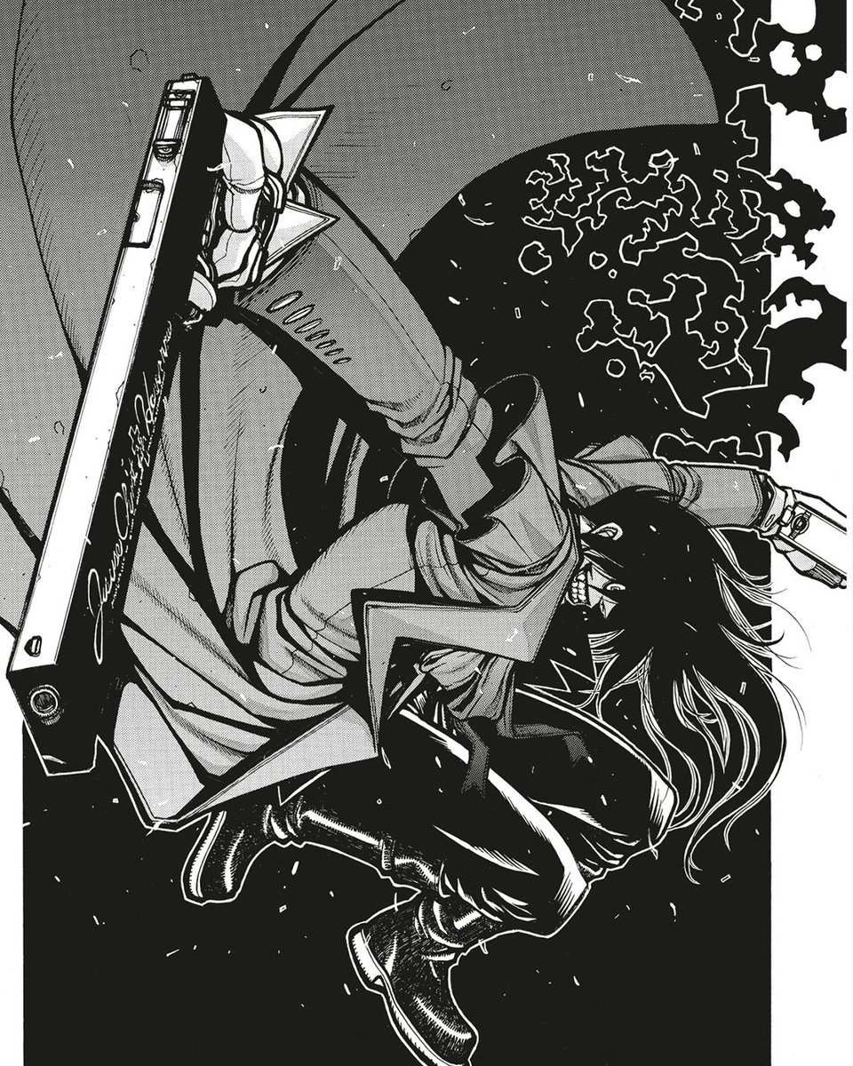 DarkHorseComics's tweet photo. Kohta Hirano's #Hellsing returns NEXT WEEK with Hellsing Volume 8 (2nd Edition). Details: https://t.co/VJbhk9wqnJ

Both undead and zealot alike will have to contend with the RETURN of the vampire lord Alucard! #mangamonday https://t.co/M2lRaXTJIn