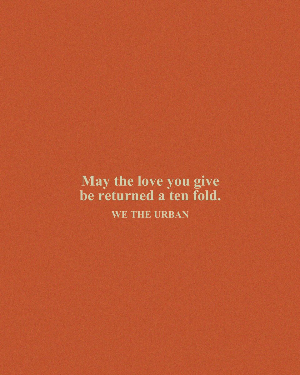 WE THE URBAN tweet media