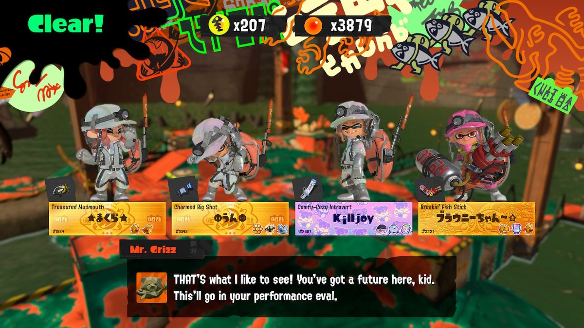 Killjoy_spl's tweet image. finally got 200 on all maps, ty for the games and ggs friends♪ #Splatoon3 #NintendoSwitch