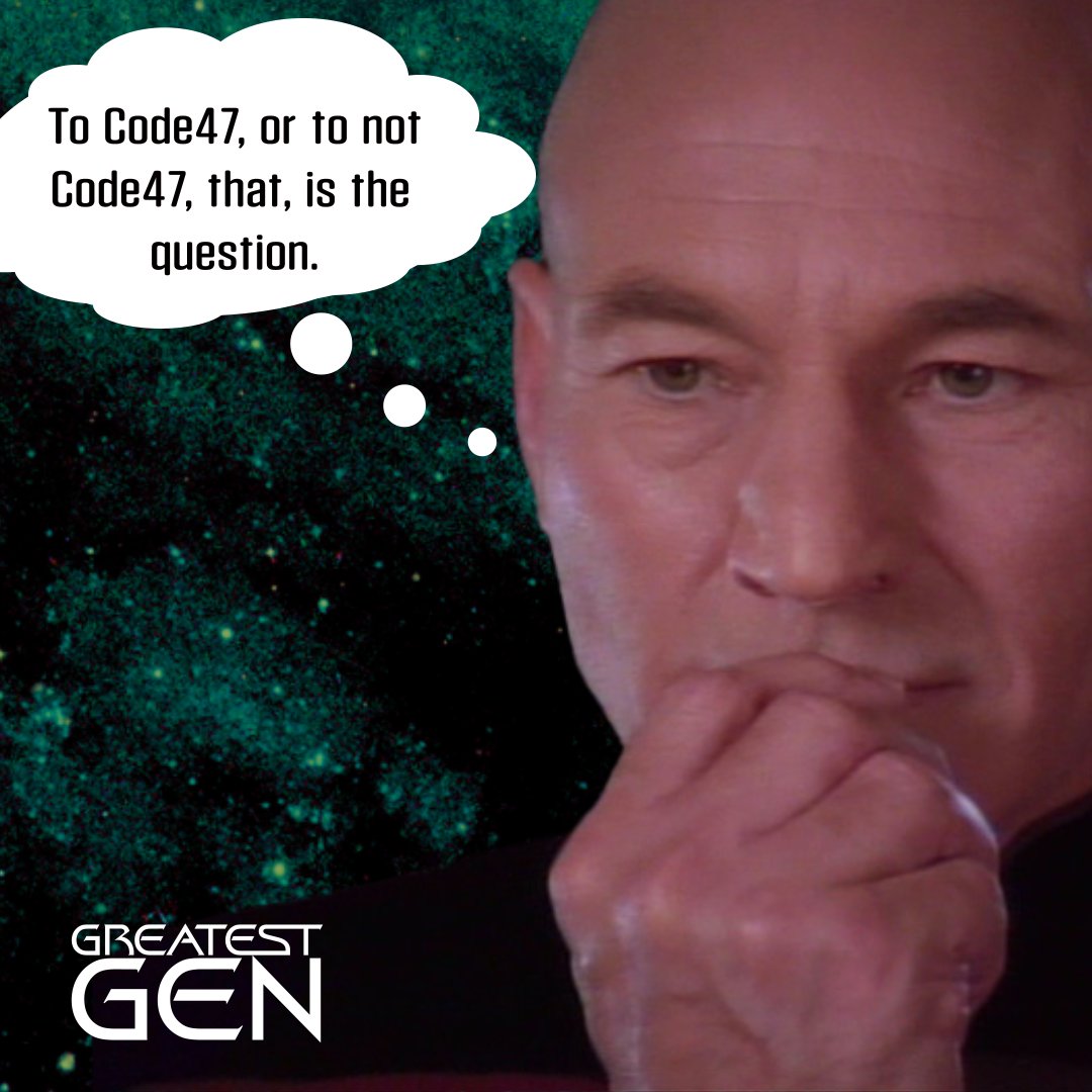 GreatestTrek's tweet photo. Hey FoD’s, our Code 47 segments can “ramble on and on about some things everybody gets shown.” Should we keep it as is, move it exclusively to YouTube, or occasionally have an Oops All Code47 episode? Let us know!
#fod #friendsofdesoto #code47 https://t.co/y12AgFTr5i