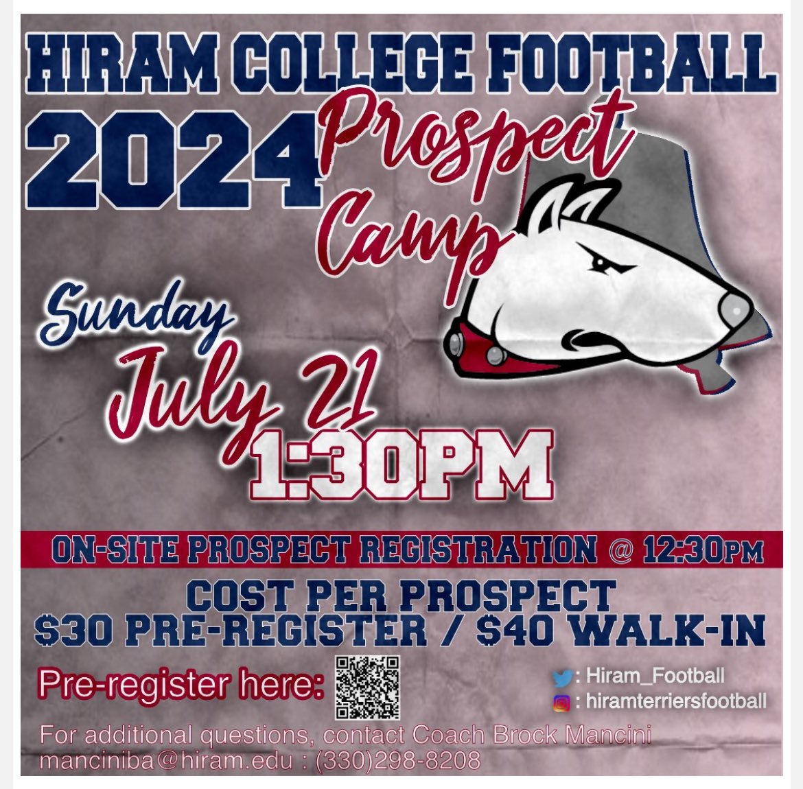 Mikey Spack (@mikey_spack) on Twitter photo Thank you for the invite <a href="/CoachO_Rourke/">Joseph O'Rourke</a> can’t wait to show my talent <a href="/Hiram_Football/">Hiram College Football</a> Thank you for the invite <a href="/CoachO_Rourke/">Joseph O'Rourke</a> can’t wait to show my talent <a href="/Hiram_Football/">Hiram College Football</a>