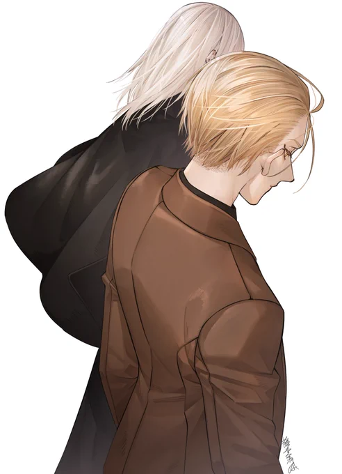 目次用に描いた兄弟