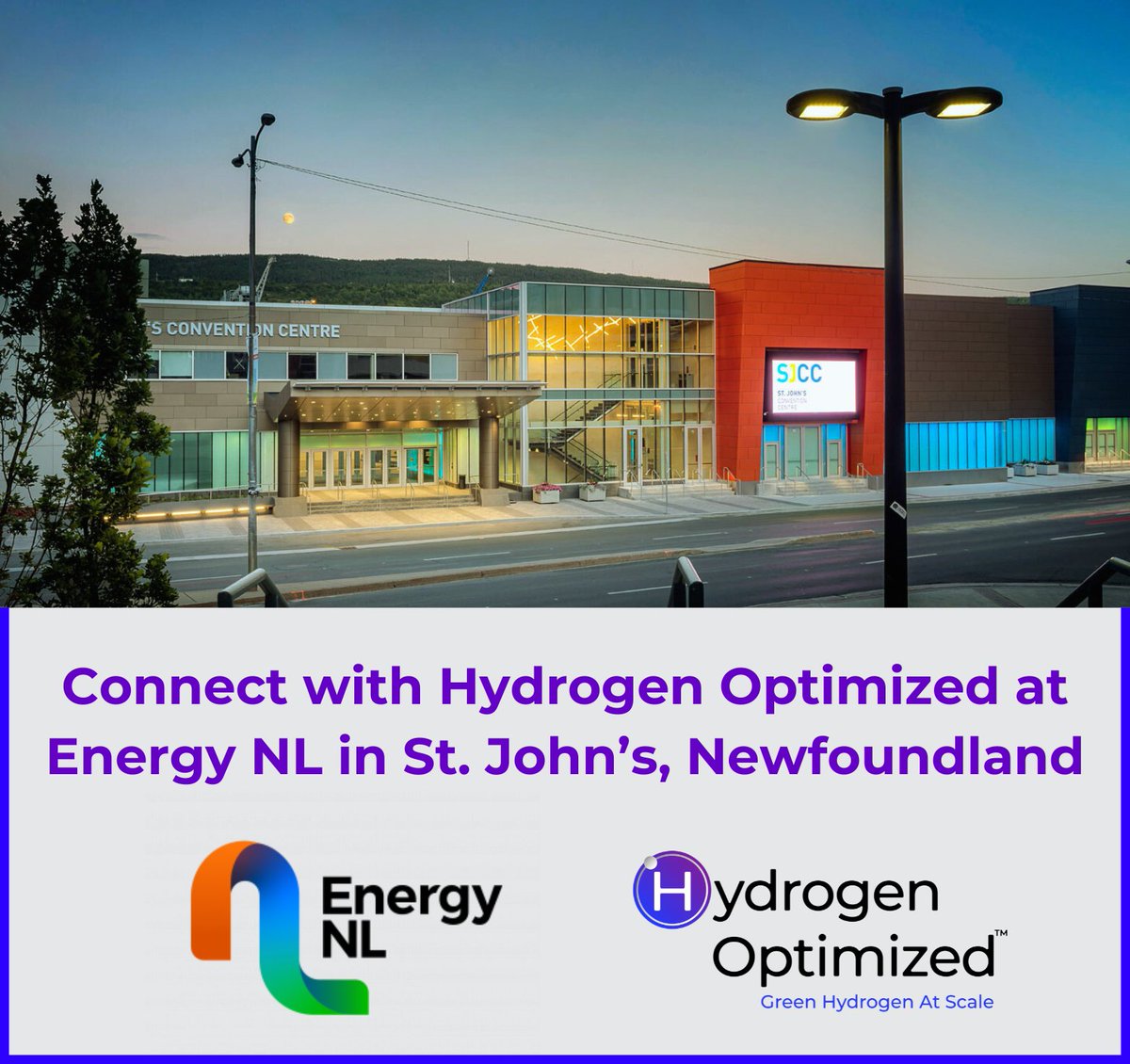 h_optimized's tweet image. NEWS: #HydrogenOptimized will be attending
@WeAreEnergyNL Conference &amp;amp; Exhibition from June 4-6, 2024 in St. John&apos;s, Newfoundland!

🤝 Meet our conference team to learn about RuggedCell™ water electrolyzers. ➡️ hydrogenoptimized.com/energy-nl-2024…

#EnergyNL | #EnergyNL2024 | #GreenHydrogen