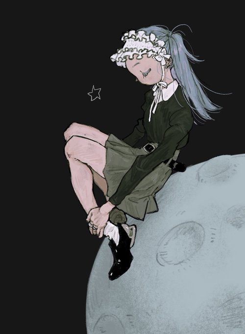 「long hair white socks」 illustration images(Latest)