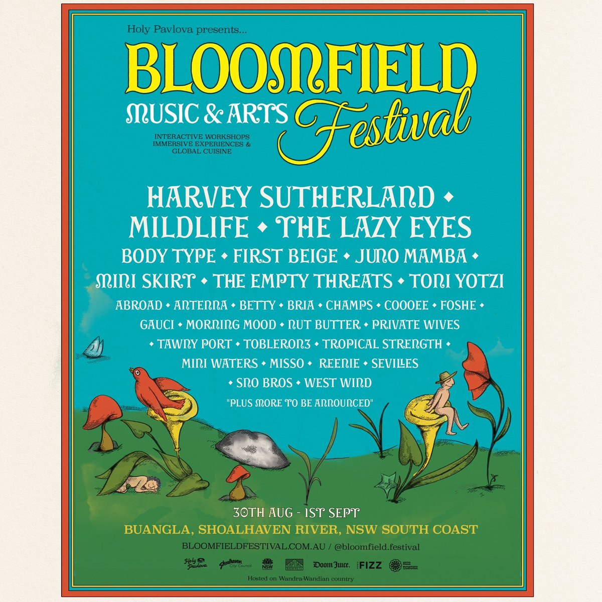 It’s been a while since we’ve played live so keen for this one later in the year! Tickets on sale now:

events.humanitix.com/bloomfield-fes…