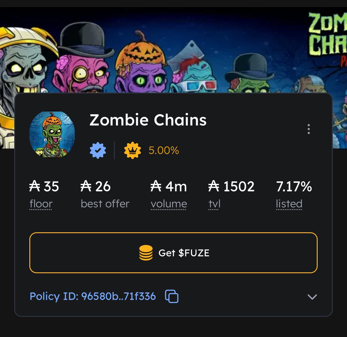 ZombieChains tweet picture