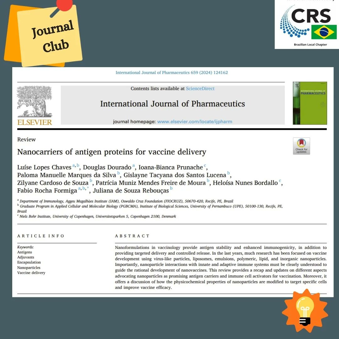 Brazil CRS (@brazilcrs) on Twitter photo Check out this new article in our Journal Club!
doi.org/10.1016/j.ijph…
Join us! Send us your new article to brazilcrs@gmail.com Check out this new article in our Journal Club!
doi.org/10.1016/j.ijph…
Join us! Send us your new article to brazilcrs@gmail.com