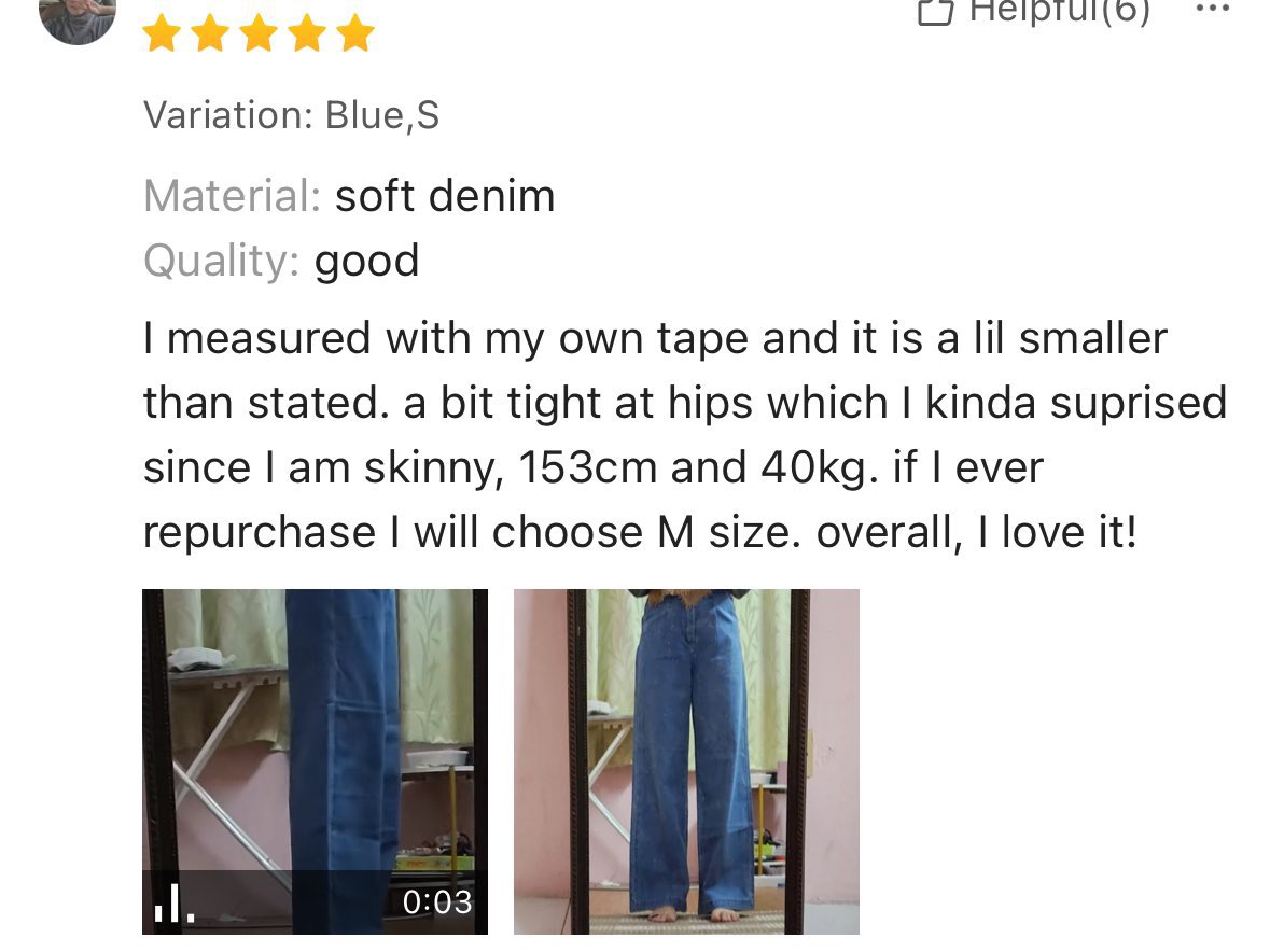 Bukan setakat nak nampak cool je, we also look for a comfortable jeans…

Jeans = comfort ??? I’M SOLD 😭🤝🏻

s.shopee.com.my/4KxWm6kjBt