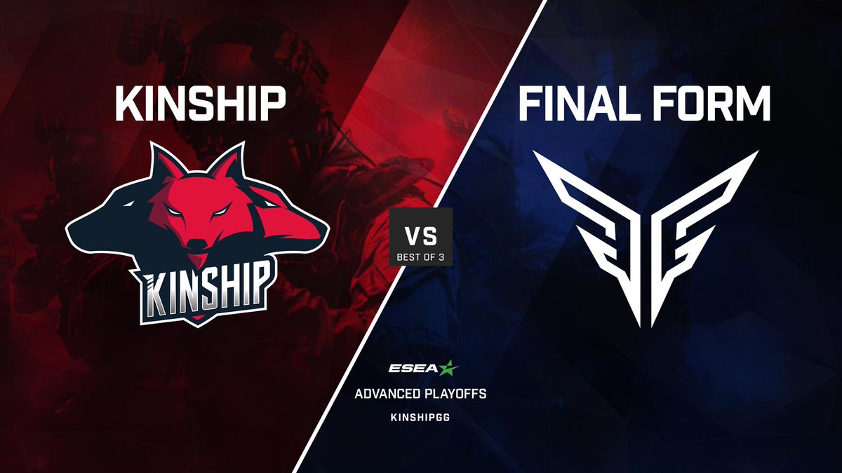 Playoffs Game 3!
Kinship vs Final Form
🔴 LIVE 
📺 twitch.tv/kinshipgg
Tune in &amp; support the #KinFam 🐺