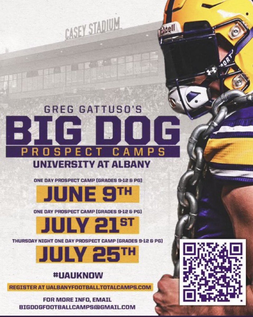 Thank you <a href="/BillNesselt_UA/">Bill Nesselt</a> for personally inviting me can’t wait prove and showcase my talent 🙏🏽🦾😈
<a href="/UAlbanyFootball/">UAlbany Football</a> <a href="/jackamato/">Brian Neville</a>