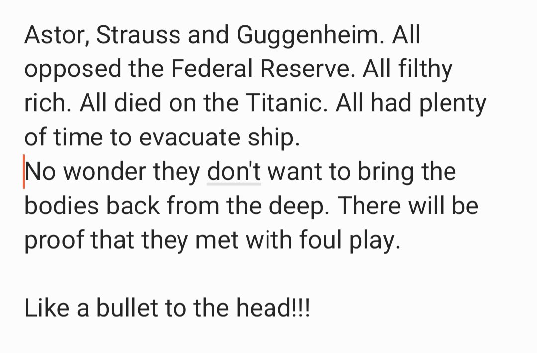 GrahamButt94395's tweet photo. Titanic Conspiracy: https://t.co/rjml8FNqde