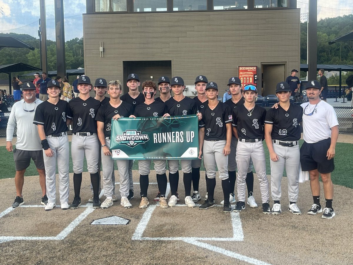 Black Sox Baseball 16U Scout Team finishes runner up in the PBR Showdown at Lakepoint in Atlanta. Going 5-1 on the weekend and loosing the Championship game 6-5. Great weekend playing for the title in the 42 Team tourney!!

GO SOX🧦