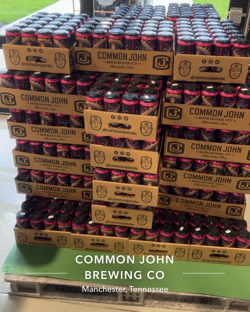 Don't mind us....just loading up our haul at <a href="/CommonJohnBC/">Common John Brewing Co</a> for the <a href="/CampReddaroo/">Camp Reddaroo</a> Annual Craft Beer Exchange Friday Morning 11am at  <a href="/Bonnaroo/">Bonnaroo</a> Groop Camping Plaza 5 #Bonnaroo #rainbowsandwaterfalls #prettylights #campreddaroo #commonjohnbrewing