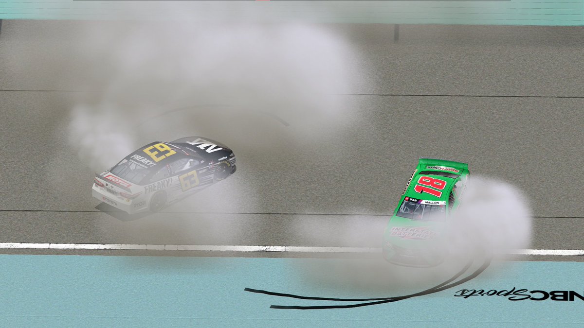 IFAR_NR2003's tweet photo. Continuing with the newly blossomed championship battle between Alexander Gonzalez-Greene and Joshua Clements would be won by the former, who collected the Drivers and Constructors Championship for season 12 with his teammate Tyler Mallon &amp; No Skill Racing. https://t.co/S0IcmRQsED