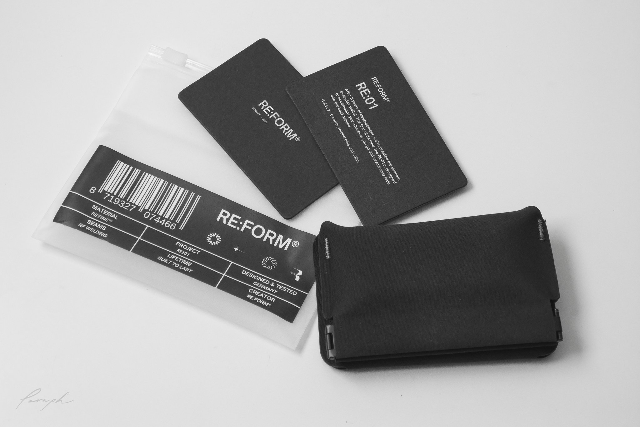RE:FORM 財布 新品 Paraph -パラフ- on X: